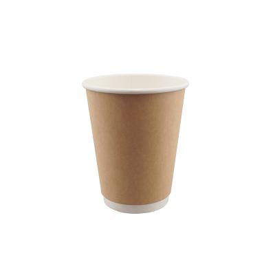 12oz.Double wall kraft paper cup